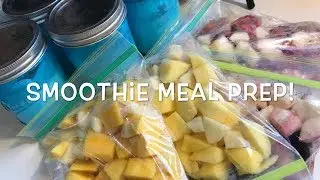 Smoothie Meal Prep On Weight Watchers Freestyle!