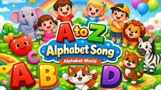 A to Z Alphabet Song for Kids | Alphabet World | Learn ABC with Fun | funsutra #alphabetsong