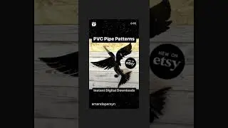 PVC Pipe Bird Patterns   #pvc #handmade #plasticpipe #pvcpipes #plumbingpipe #diy #pvcpipe