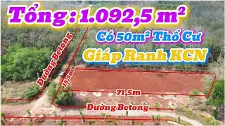 (50) 678tr | Kế Khu Công Nghiệp Ngang 15,5m tổng 1.092m² Có 50m² thổ cư LH 0867251968 #bdsbinhphuoc