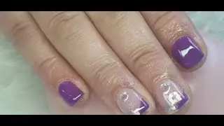 Calgel Nails french Sytle