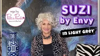 Wig Review! SUZI by ENVY in Light Grey for WigsByPattisPearls.com