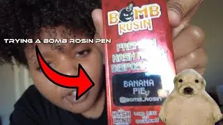 Trying A Bomb Rosin Pen!