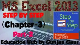 Ms Excel 2013 Chapter 3 || Setup 2 #excel