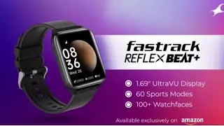 Fastrack Reflex BEAT+ | Shopping4u#watch #violet #clock #gadget #font #watches #watchesofinstagram