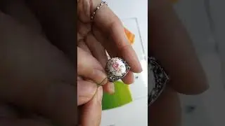 Make with me Polymer clay Ring Polymer Clay Jewelry #clayjewellery #handmade #polymerclay