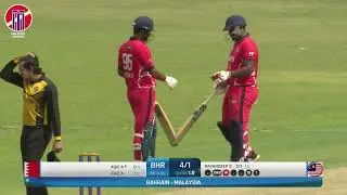 MALAYSIA T20i TRI SERIES 2025 | MALAYSIA VS BAHRAIN | MATCH 4