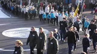 Chorley Remembrance Day Parade Sunday 2014