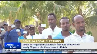 Somalia holds first direct local elections in decades