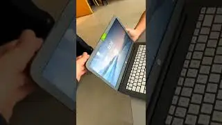 broke a laptop at school 😅