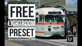 FREE Film Preset 