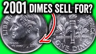 10-центовые монеты 2001 года, стоящие дороже номинала. У ВАС ЕСТЬ ЭТИ РЕДКИЕ МОНЕТЫ?