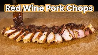 The Best Pork Chop Recipe: with Red Wine and Bacon! | Capital Kitchen