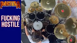 PANTERA | FUCKING HOSTILE | DRUM COVER | Bosphorus Cymbals
