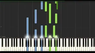 Despair and Triumph by Kevin MacLeod | Synthesia Piano Tutorial (beginner friendly)