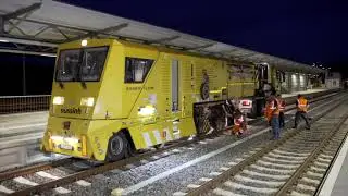 Vossloh Rail Services - Erfolgreiche Neuschienenbearbeitung im Bahnhof Zittau