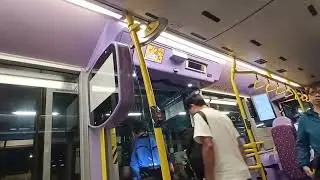 NWFB 5828 WA1500@798落車門開關過程及茵怡花園報站