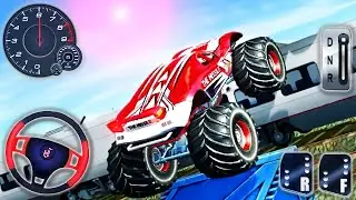 Impossible Monster Truck Driving Simulator - US Monster Truck Stunts Game Android Gameplay