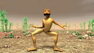 The amphibia sapiens, Patila  missed the stranger.Animation by ArtNoux