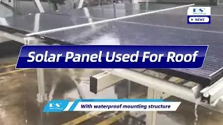 Solar panel used for roofWith waterproof mounting structure#solar #solarenergy #factory #waterproof