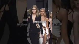 Squad full of Baddies ( Models of Atelier Versace Spring 2016 ) #fashion #model #versace #supermodel
