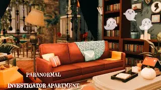 Paranormal Investigator Apartment 👻 | The Sims 4 Speed Build: Apartment Renovation