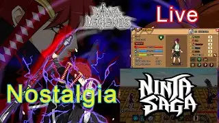 🔴Live | Ninja Legends , Mari Nostalgia NINJA SAGA !!