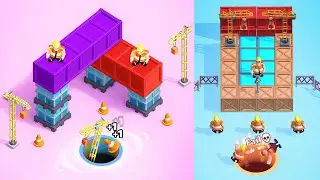 Hole Hunger Gameplay | Move the Hole to Shallow Objects