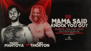 Mickey Mantoya vs Joey Thorton @ DOA Pro Wrestling's 