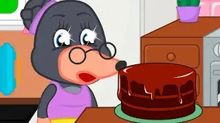 Benny Mole and Friends - Chocolate Cake Cartoon for Kids