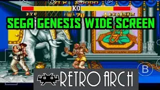 Sega genesis widescreen retroarch