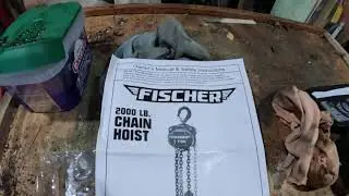 Harbor Freight Fischer 1 Ton Chain Hoist Review