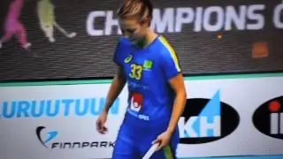 Women's Floorball Final 2015  penalty shots Finland-Sweden HD