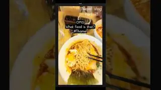 Exploring food in #Thamel #ramen #nepal #kathmandu #foodexploration #visitnepal