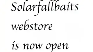 Интернет-магазин solarfallbaits открыт