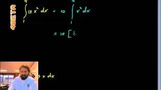 Wiskunde - Integreren - Enkele voorbeeldberekeningen - basis