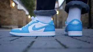 Eric Koston x Nike SB Air Jordan 1 Low QS 'UNC' Quick Look & On Feet