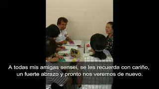 Conociendo a Sensei Tanaka Takako Origami aplicado a Ikebana. Tercer D&iacute;a de Grabaci&oacute;n