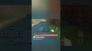 Map spawn 0.00000000001% #minecraft #mcpe1 #mcpefunny #memes #mcpemods1 #gaming #funny #mcpememes