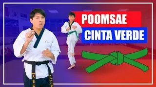 TAEGUK 3 SAM JANG 🟢- Poomsae Verde / TUTORIAL🔈