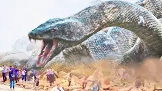 La Titanoboa Regresa en la Isla de las Criaturas Mutantes | SNAKE 2 (2019) : LA VENGANZA DE NAGINI