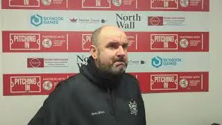 Neil Young's Post Match Interview (Marine 4-0 Everton in the Liverpool Senior Cup QF)