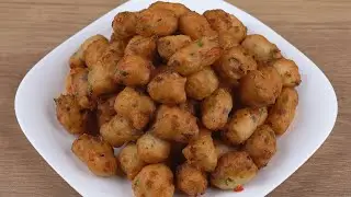 Easy and quick recipe! Anyone can make these fried balls at home.