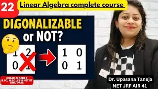 &ldquo;Diagonalizable or Not? Easiest Method Explained!&rdquo;Diagonalization of a matrix| Examples|short trick