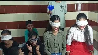 Blindfolded game with fun and Masti #Mastiblindfoldchallenge, #blindfoldgame, , #partygames 
