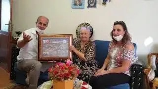 Naşliç Vilişti Asprula 1922 doğumlu Silivride yaşayan  Cemile Yüken teyzemize Bayram ziyaretimiz