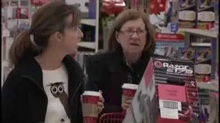 Empty aisles greeted Black Friday morning shoppers