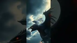 🔥🔥wow amazing, fusion dragon and eagle.....😱😱😱 #ai #fusion #dragon #eagle