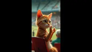 The lazy cat go to see the cricket match.