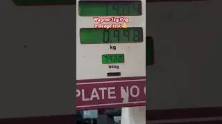 Wagonr 1kg cng mileage test 👍 #1kgcngtest.